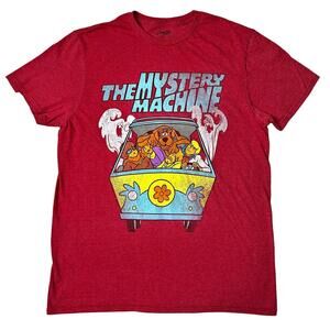 Scooby-Doo The Mystery Machine Graphic T-Shirt Red Men’s M